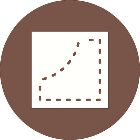 Stitch, thread, line icon vector image. Can also be used for Sewing. Suitable for mobile apps, web apps and print media.のイラスト素材