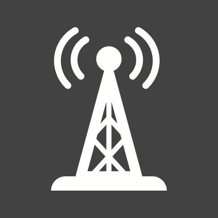 Signals Tower icon vector illustrationのイラスト素材