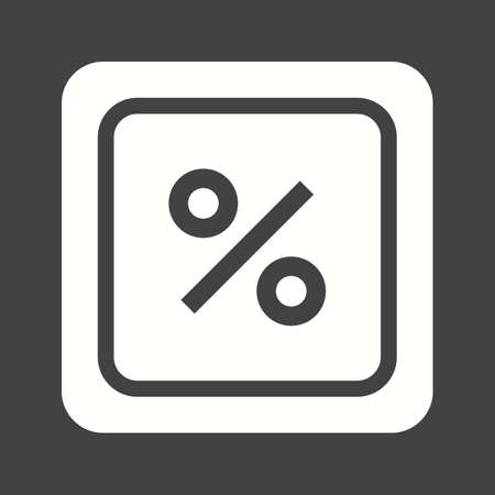 Percentage Symbol, signのイラスト素材