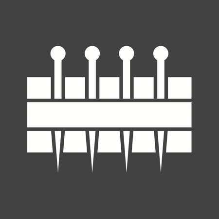 Sewing needles pack icon vector image.のイラスト素材