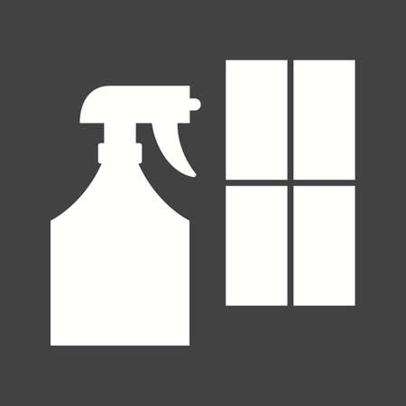 Cleaning, window, agent icon vector image. Can also be used for Cleaning Services. Suitable for use on web apps, mobile apps and print media.のイラスト素材