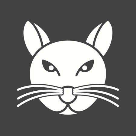Cat face iconのイラスト素材