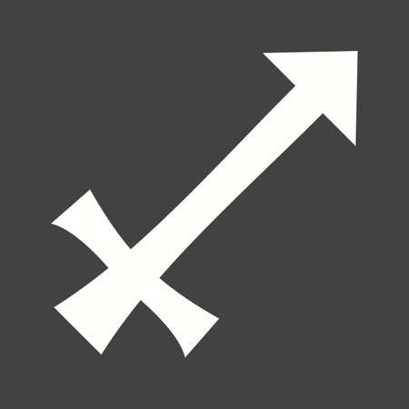 Sagittarius Sign iconのイラスト素材