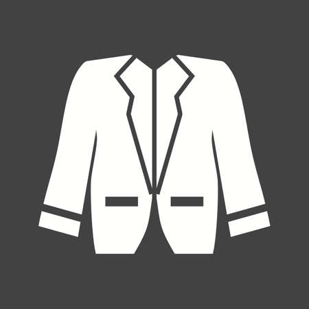 Stylish Jacket Iconのイラスト素材