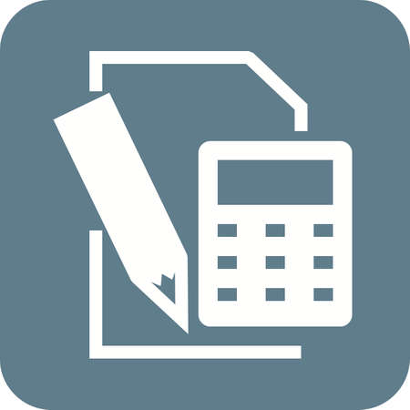 Calculations icon Vector illustration.のイラスト素材