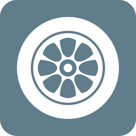 Rubber Tires iconのイラスト素材