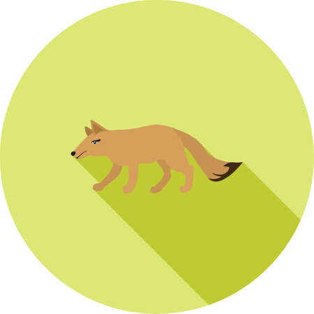 Wolf, wildlife iconのイラスト素材