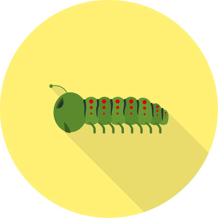 Caterpillar iconのイラスト素材