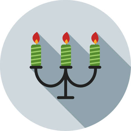 Candles, light, birthday iconのイラスト素材