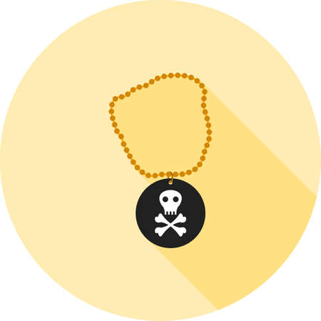 Pirate Necklace iconのイラスト素材
