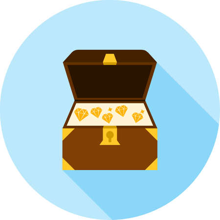 Open Treasure Boxのイラスト素材