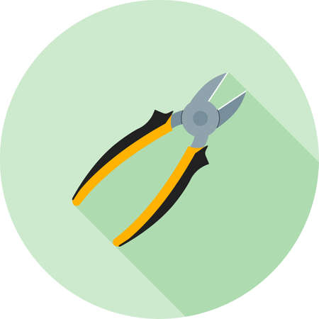 Sharp pliers icon.のイラスト素材