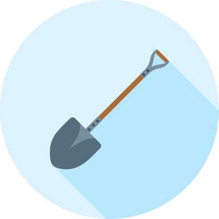 Shovel, tool hand icon.のイラスト素材