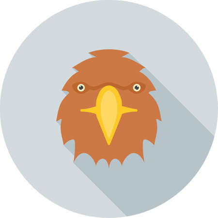 Eagle Face iconのイラスト素材