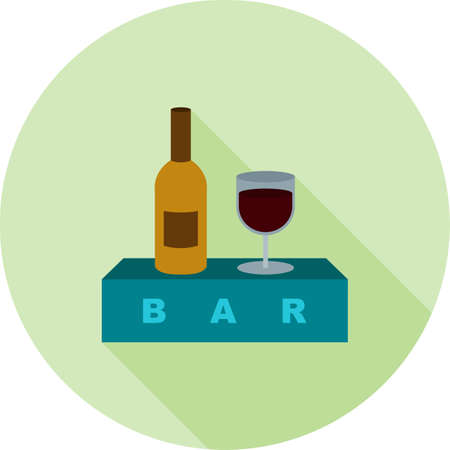 Bar Sign iconのイラスト素材