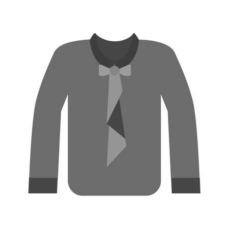 Shirt with Bowのイラスト素材