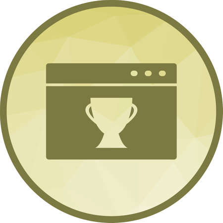 Web Award iconのイラスト素材