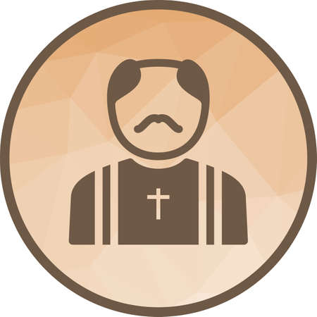 Priest, catholic, churchのイラスト素材