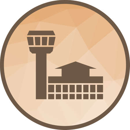 Airport Building, terminalのイラスト素材