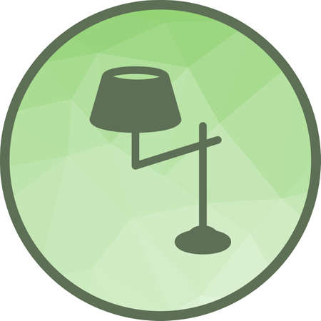 Lamp with standのイラスト素材