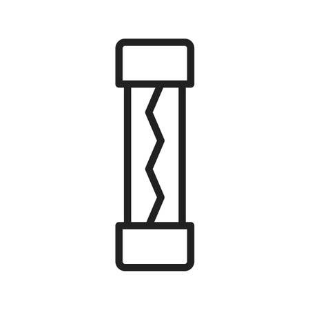 Fuse icon vector image. Suitable for mobile apps, web apps and print media.のイラスト素材