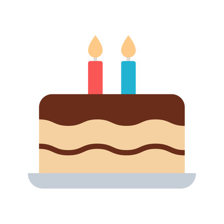 Cake small icon vector image. Suitable for mobile apps, web apps and print media.