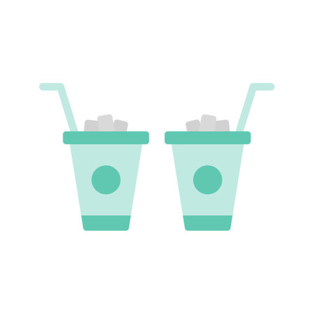 Drinks icon vector image. Suitable for mobile apps, web apps and print media.のイラスト素材