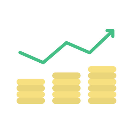 Inflation icon vector image. Suitable for mobile apps, web apps and print media.のイラスト素材