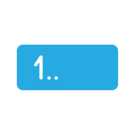Input Numbers icon vector image. Suitable for mobile apps, web apps and print media.のイラスト素材