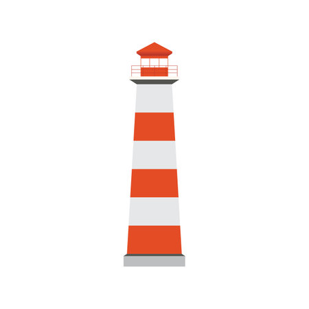 Lighthouse icon vector image. Suitable for mobile apps, web apps and print media.のイラスト素材