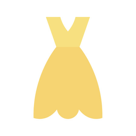Party Dress icon vector image. Suitable for mobile apps, web apps and print media.のイラスト素材