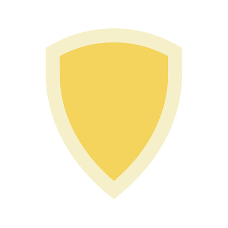 Shield icon vector image. Suitable for mobile apps, web apps and print media.のイラスト素材