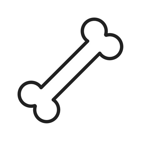 Bone icon vector image.のイラスト素材