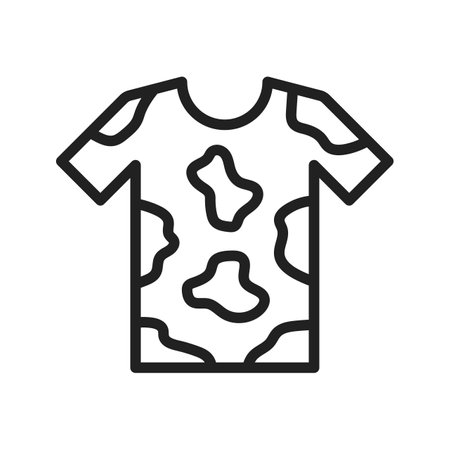 Dirty Clothes icon vector image.のイラスト素材