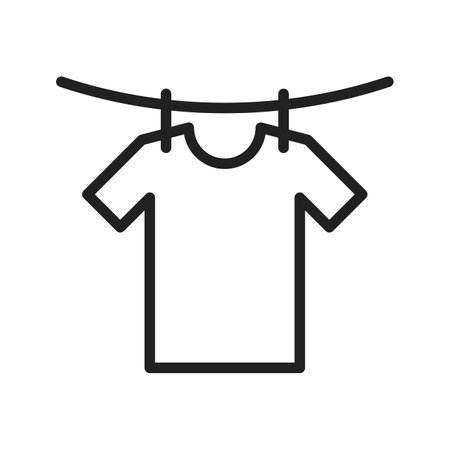 Dry Clean icon vector image.のイラスト素材