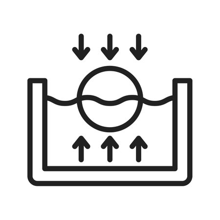 Float icon vector image.のイラスト素材