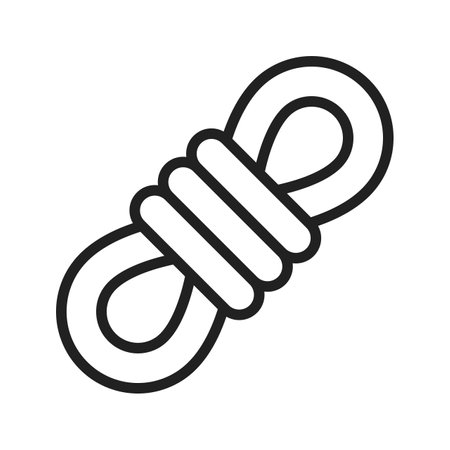 Rope icon vector image.のイラスト素材