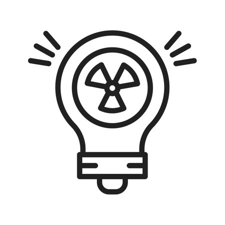 Light Bulb icon vector image.のイラスト素材