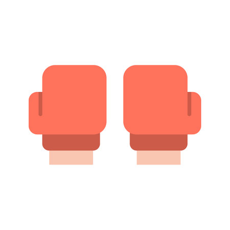 Boxing Glove icon vector image.のイラスト素材
