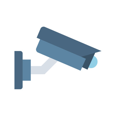 Cctv icon vector image.