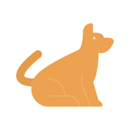 Dog icon vector image.のイラスト素材