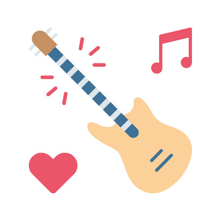 Love Songs icon vector image.のイラスト素材