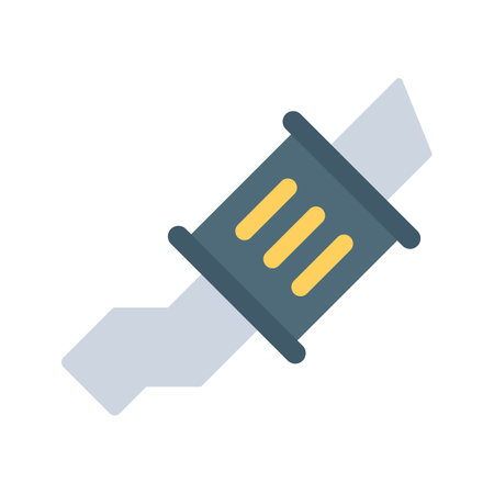 Muffler icon vector image.のイラスト素材