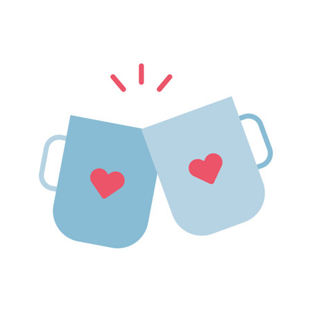 Mugs icon vector image.のイラスト素材