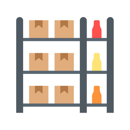 Rack icon vector image.のイラスト素材