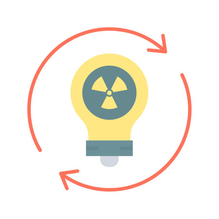 Renewable Energy icon vector image.のイラスト素材