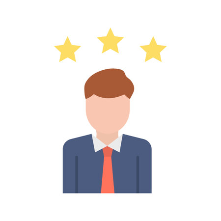 Role Model icon vector image.