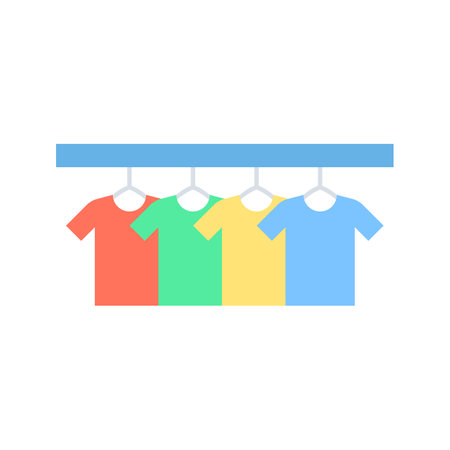 Shirts icon vector image.のイラスト素材