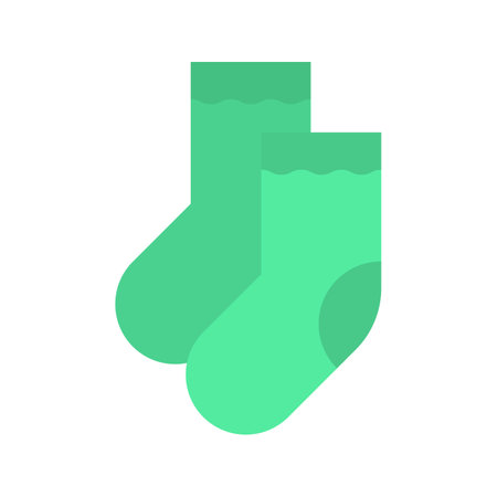 Socks icon vector image.のイラスト素材