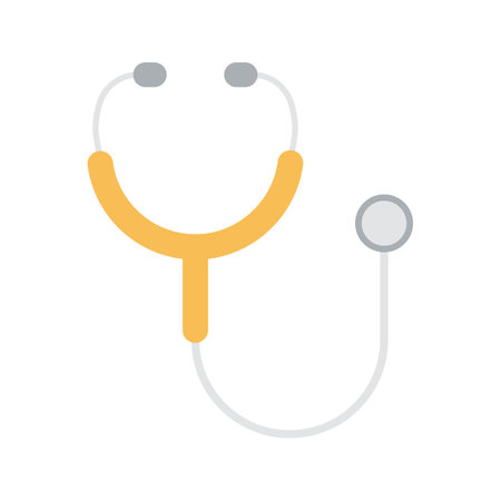 Stethoscope icon vector image.のイラスト素材